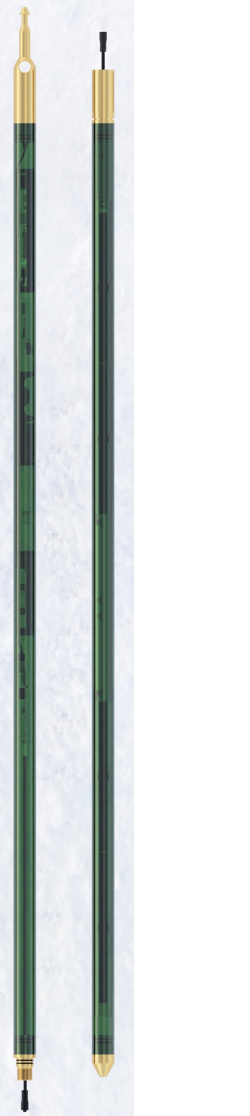 Full length view of the BHEMA probe.